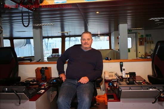 Grétar Rögnvarsson, skipstjóri á Jóni Kjartanssyni.